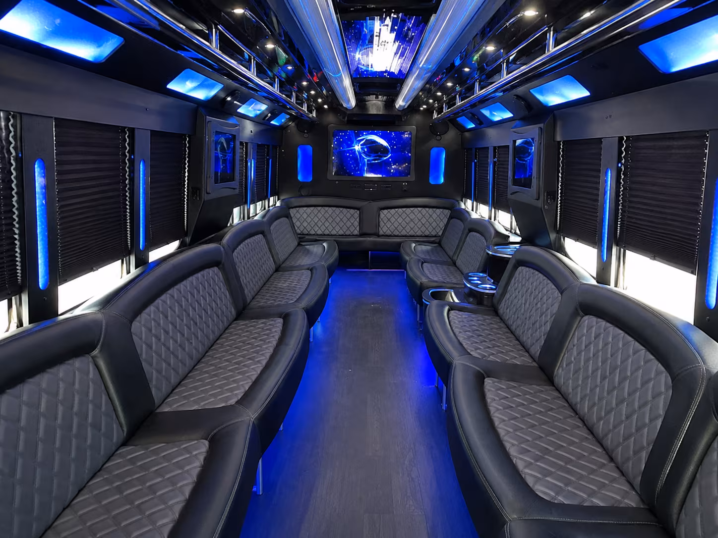beverly wedding party bus rental