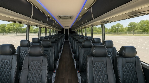 beverly 56 passenger charter bus rental